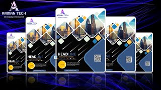 How to create a business flyer in PowerPoint ll#Arman tech//