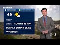 Warmer temperatures on the way