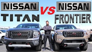 2023 Nissan Titan VS 2023 Nissan Frontier: Which Nissan Truck Is Best?