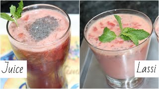 Refreshing Watermelon Juice & Lassi | Ramzan ke Sharbat | Iftar Special | Yasmin Huma Khan