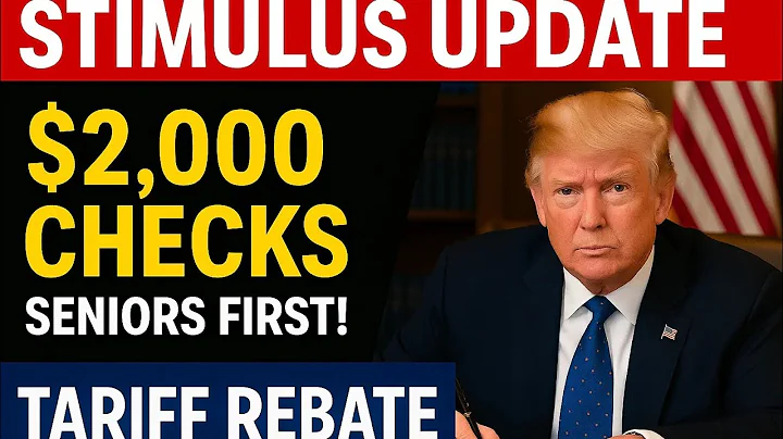 $2,000 Stimulus Check Update 2024| Seniors GET PAYMENT FIRST! Trump Approved Tariff Rebate