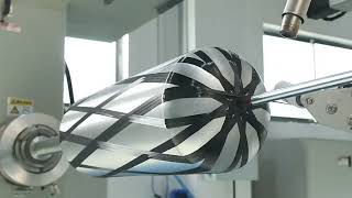 Filament Winding of Hydrogen Storage Tank  -  6.35mm Carbon Fiber UD Tape