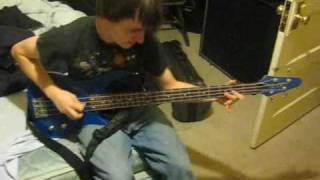 Scott Playing Raw Fish on bass