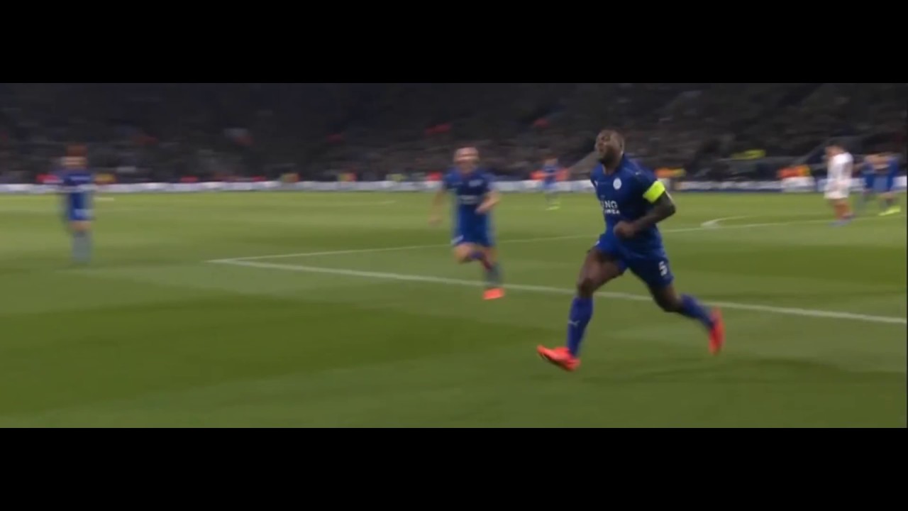 Download Wes Morgan Goal   Leicester City vs Sevilla 1 0 UCL 14 03 2017 HD   YouTube