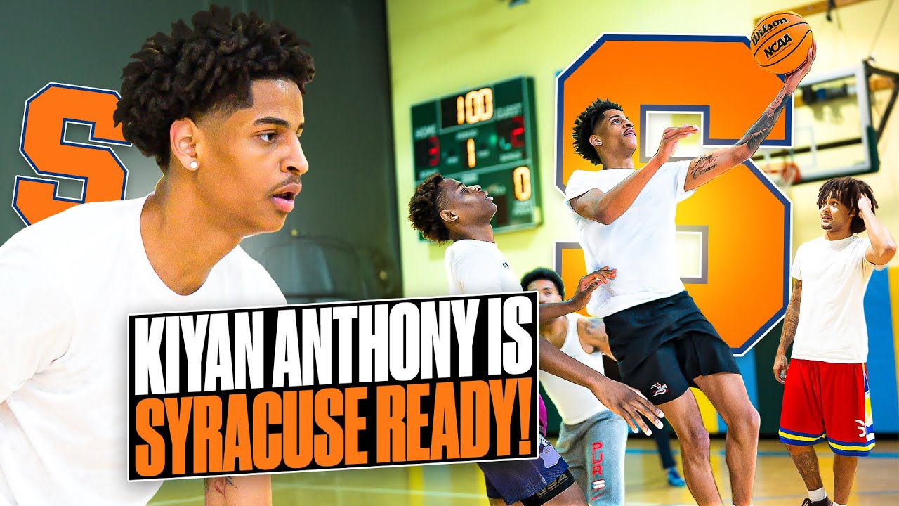 Kiyan Anthony Is Syracuse Ready! He Goes Off In Private NYC Open Run