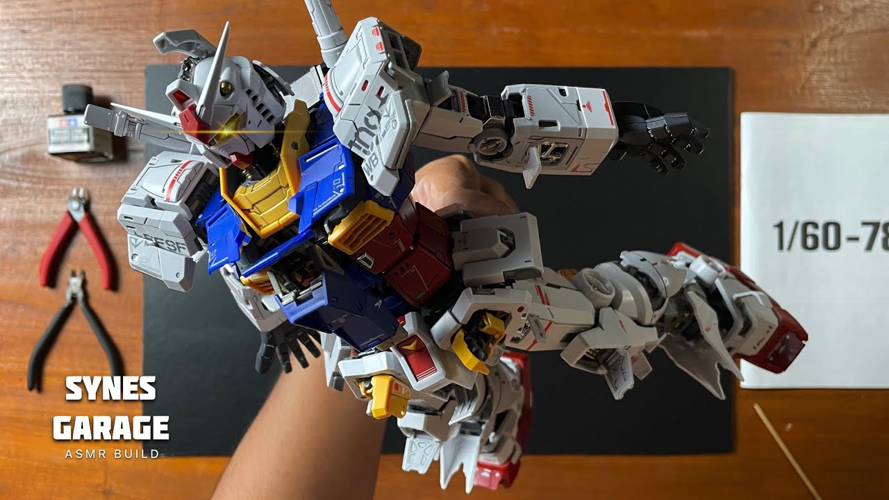 Perfect Grade Unleashed RX-78-2 Gundam 1/60 | ASMR BUILD | Model kit by  Daban Model | Satisfuyeng