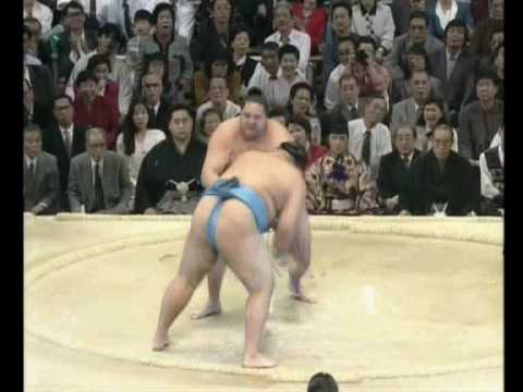 Akebono vs. Musashimaru : Haru 1995 (曙 対 武蔵丸)