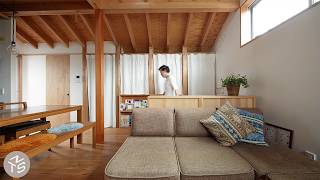 NEVER TOO SMALL: Modern Compact Japanese Family Home, Osaka - 57sqm/613sqft