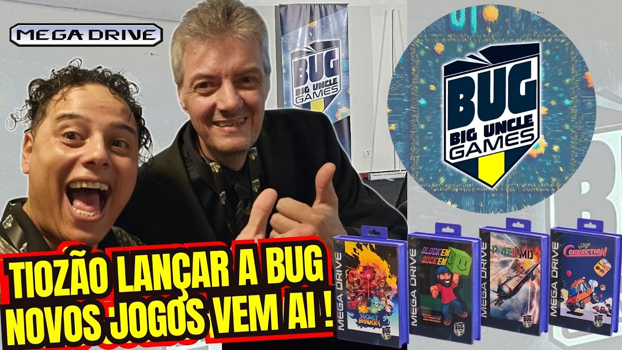 TIOZÃO da CASA do VIDEO GAME LANÇA A BUG PUBLISHER de JOGOS
