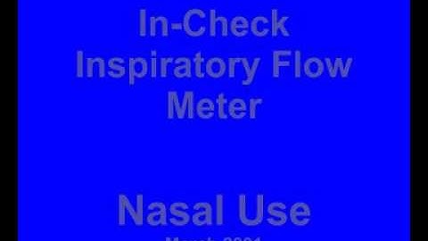 PNIF In-Check Nasal