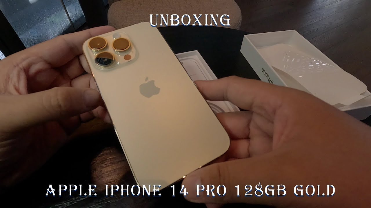 【超美品】 iPhone 14 pro 128GB ゴールド