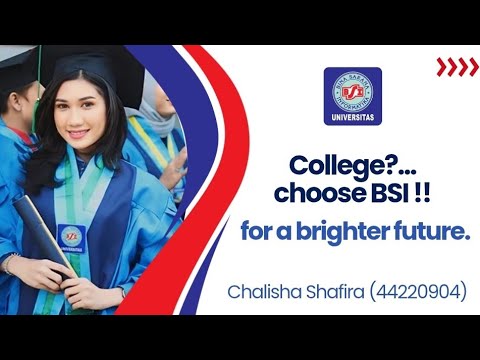Final Exam Project English For PR : Promote BSI University (UBSI) - YouTube