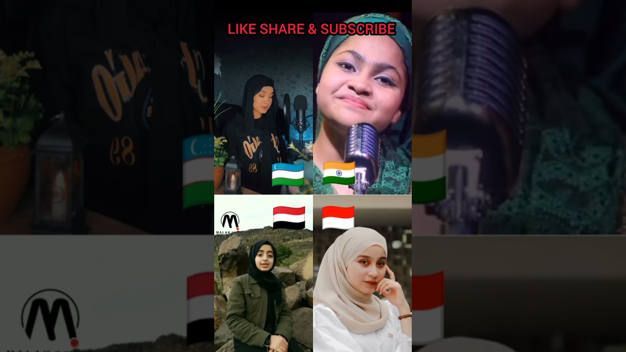 Who sung it better? MaShaAllah 🥰 #fypシ゚viral #duet #islamicmusic #foryou #fyp #love #shots #ytviral