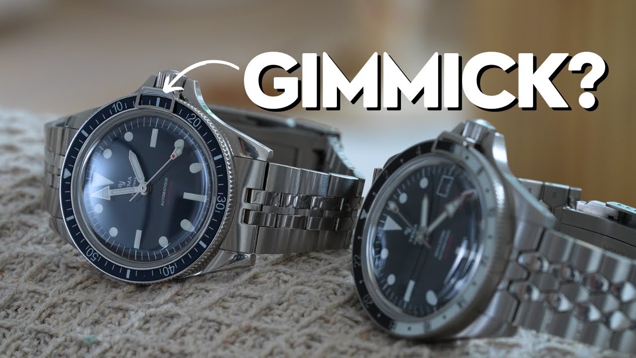 A True Vintage Dive Watch? Yema Superman 500 Diver & GMT - YouTube