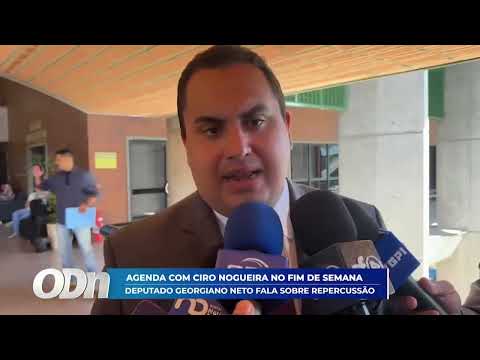 Georgiano Neto fala da repercussão da agenda com Ciro no fim de semana 06 05 2026