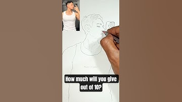 BTS Kim Taehyung (V) Drawing ✍️ | Kpop Fanart #btsarmy