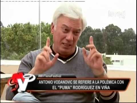 Antonio Vodanovic se refiere a la polémica con el "Puma" Rodriguez en Viña