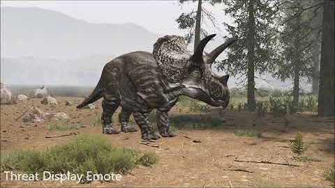 Path of Titans-Eotriceratops-Calls and Emotes