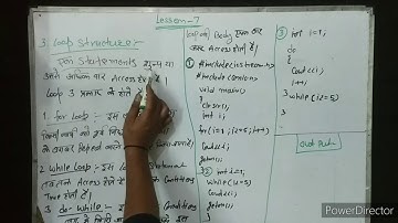 class 12 ll chapter 7 ll computer science ll Control Structure ll part 3
