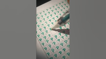 From Simple to Bold — P Transforms Into B  #handwriting #calligraphy #art #drawing #ocdtips  #ocd