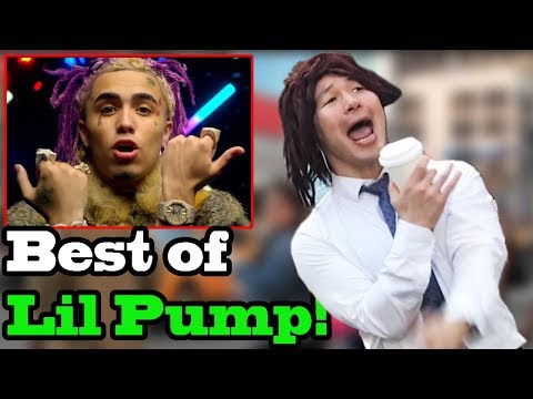 lil-pump---best-of-(gucci-gang,-esketit,-drug-addicts,-boss)---singing-in-public!!