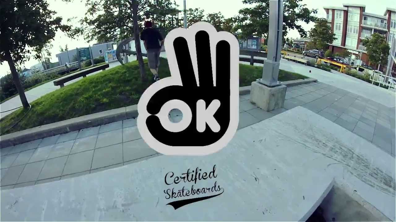 OK Skateboards edit/ad with Lanny Deboer