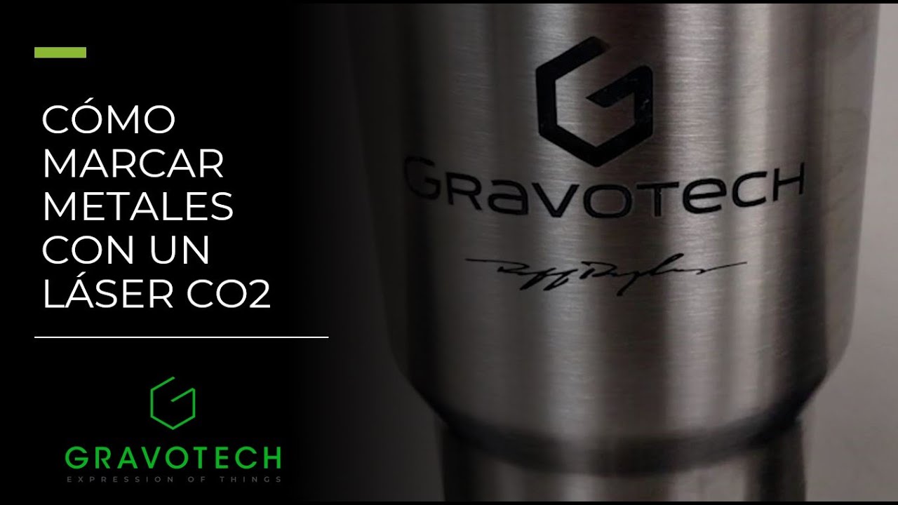 Gravotech: Cómo marcar metal en negro con máquina láser CO2, Cermark  LMM6000, Thermark LMM14 y otros 