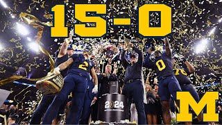 15-0: Michigan Football's Journey to a National Championship