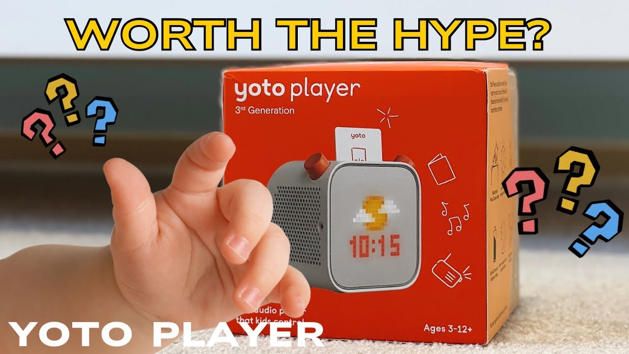 Best Screen-Free Gift for Toddlers? Yoto Player Unboxing & Mum Review