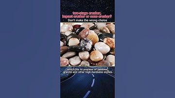 Impact crusher or cone crusher