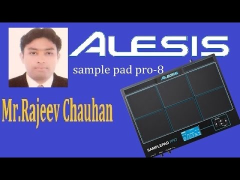 Alesis sample pad pro Hindi  Rajju Bhai Alesis samplepad pro