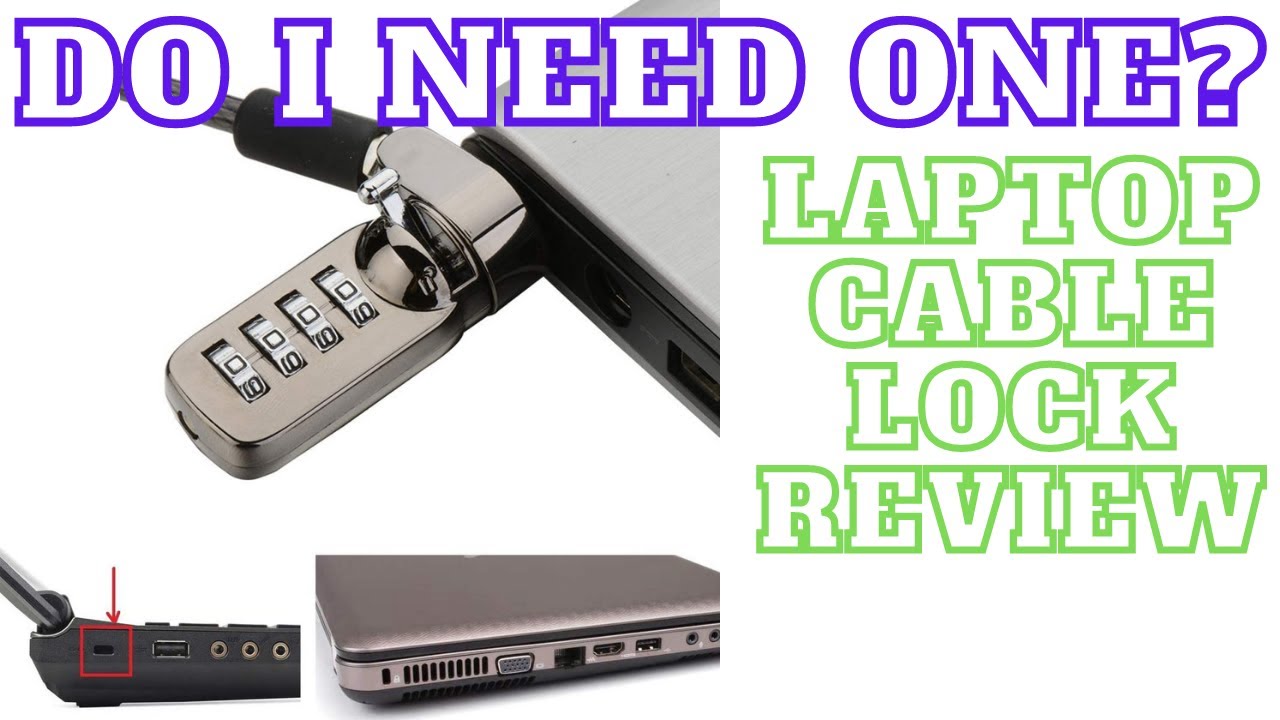 Is it worth it to get a laptop security lock? - YouTube