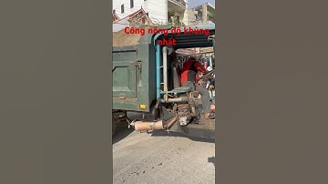 Công nông độ khủng nhất làng máy 40 phanh hơi lốc kê 3 khối cát #congnong #mayxuc #ôtôtải