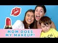 doing my everyday makeup on my mom! ft Jett  KALANI HILLIKER