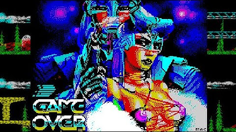 GAME OVER (2022 Re-release / AY | Beeper selection / 3 Loading screens) Walkthrough, ZX Spectrum