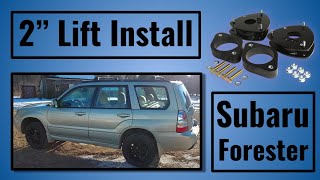 Installing 2inch Lift on Subaru Forester (20032008)  Anderson Design & Fabrication