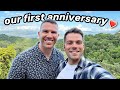 Our first year anniversary in greece and filming for a top secret tv project