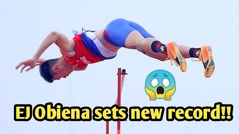 EJ OBIENA takes home another Gold Medal in Men's Pole Vault! Breaks new record for SEA Games!