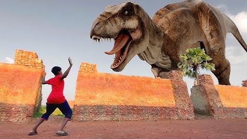 T-Rex Chase - Part 8 - Jurassic World Dinosaur Fan Movie