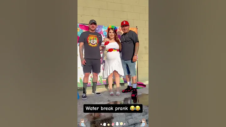 The moment her water broke#PregnancyDiaries #WaterBreak #Comedy#foryou