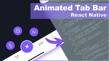 ANIMATED Tab Bar Navigation in React Native