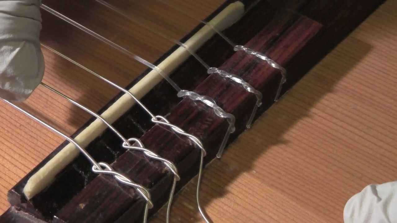 How To Restring A Classical Guitar