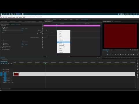 Premiere keyframe interpolation bug