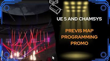 Customizing DMX Previs Map Promo | Unreal Engine and Chamsys
