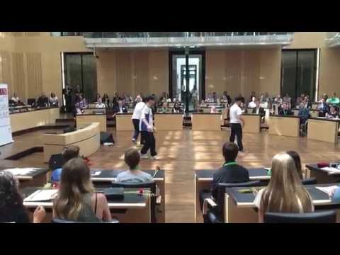 Preisverleihung Schülerzeitungswettbewerb - Breakdance-Show