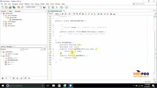 JAVA 38 - PHƯƠNG THỨC GETTER SETTER