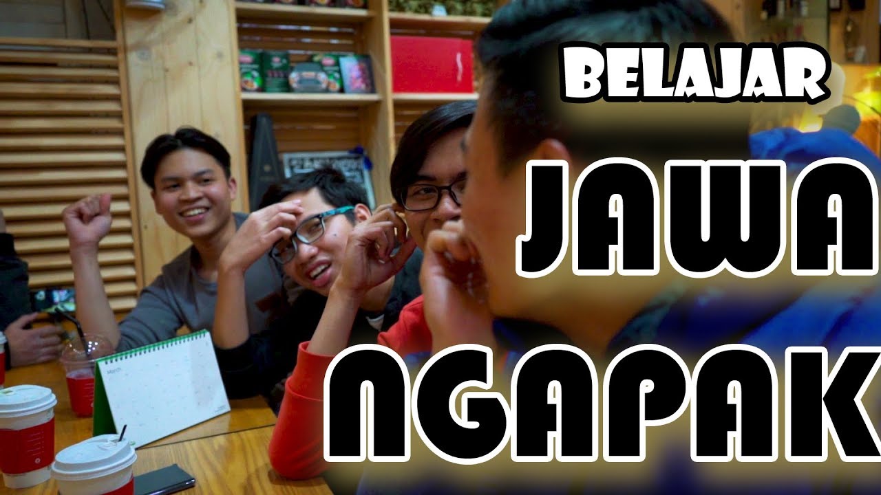 Orang Korea Jawa Belajar JAWA NGAPAK YouTube