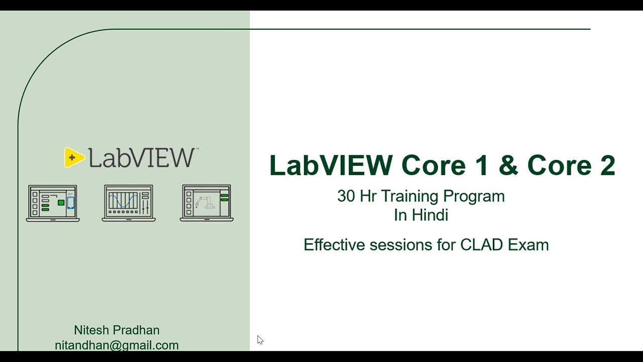 LabVIEW Core 1 and 2 | 30 Hr. Training Program |