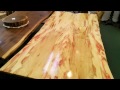 Flame Boxelder rare bookmatch dining room table Flame Boxelder rare bookmatch dining room table