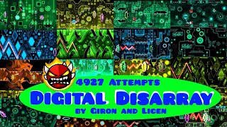 (144Hz) Digital Disarray by Giron 100% (Fun Epic Insane/ExXtreme Demon) | Geometry Dash #50.78
